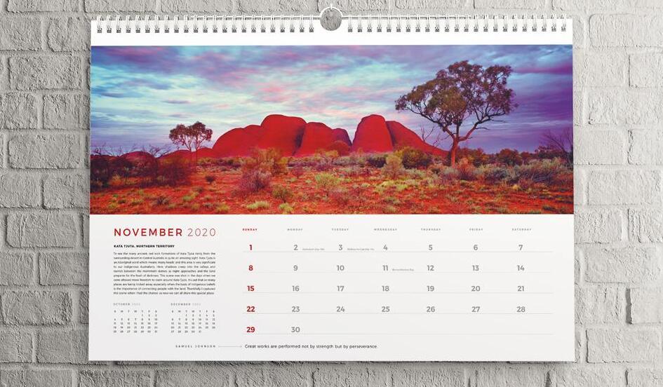 calendar personalizat peisaj special la comanda rapid 2023